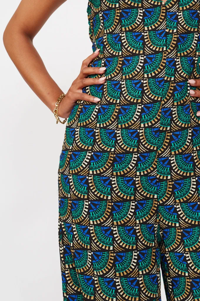 Silk & Salt dangerously in love jumpsuit - peacock^ Jumpsuits