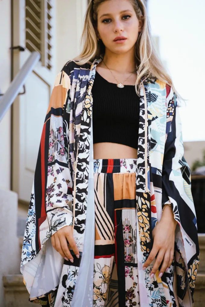 Silk & Salt chaisa kimono^ Coats & Jackets