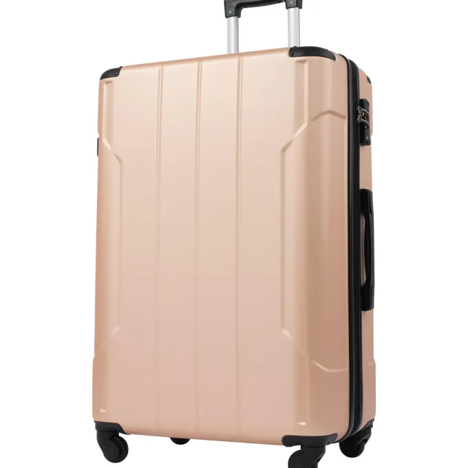 Silk & Salt Hardside LuggaSpinner Suitcase with TSA Lock Lightweight Expandable 28^ Luggage Sets