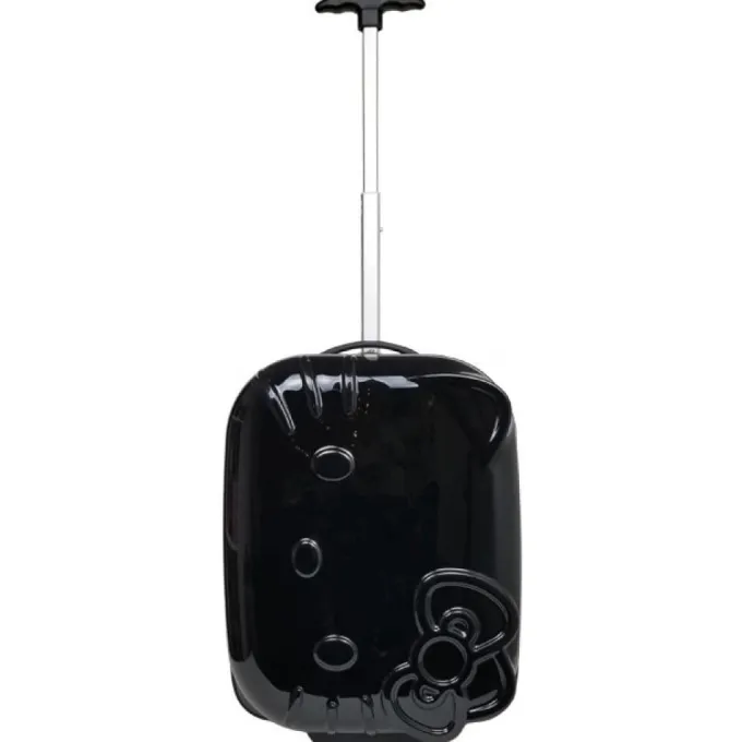 Silk & Salt Hello Kitty ABS Rolling Lugga(Black) #82338^ Hard Side Luggage