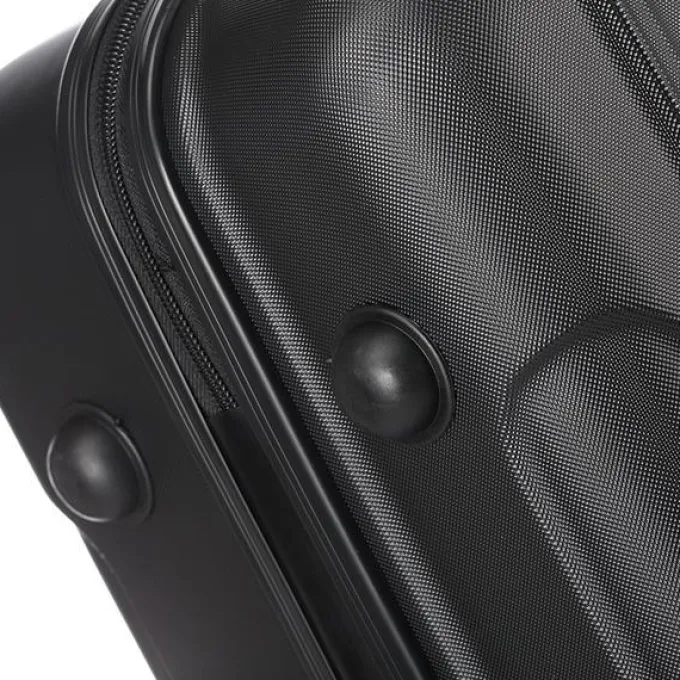 Silk & Salt 3-in-1 Multifunctional LarCapacity Traveling StoraSuitcase LuggaSet(Black)^ Checked Luggage