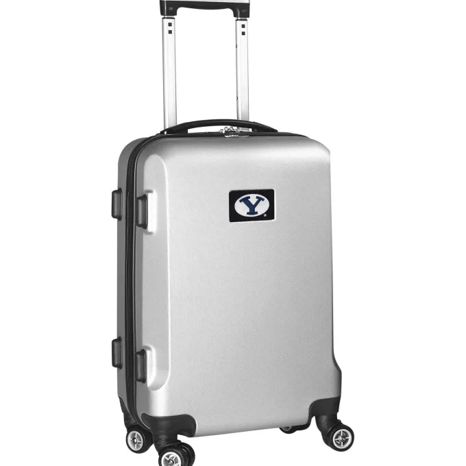 Silk & Salt Silver BYU Cougars 20 8-Wheel Hardcase Spinner Carry-On^ Carry On Luggage
