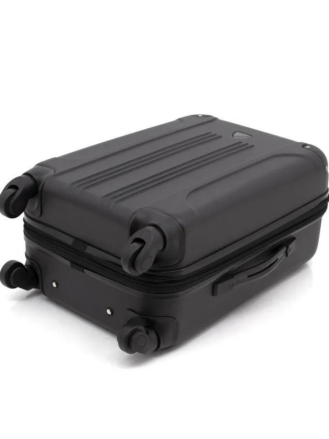 Silk & Salt 2 pc. Expandable Hard-Side Spinner LuggaSet - Black^ Luggage Sets