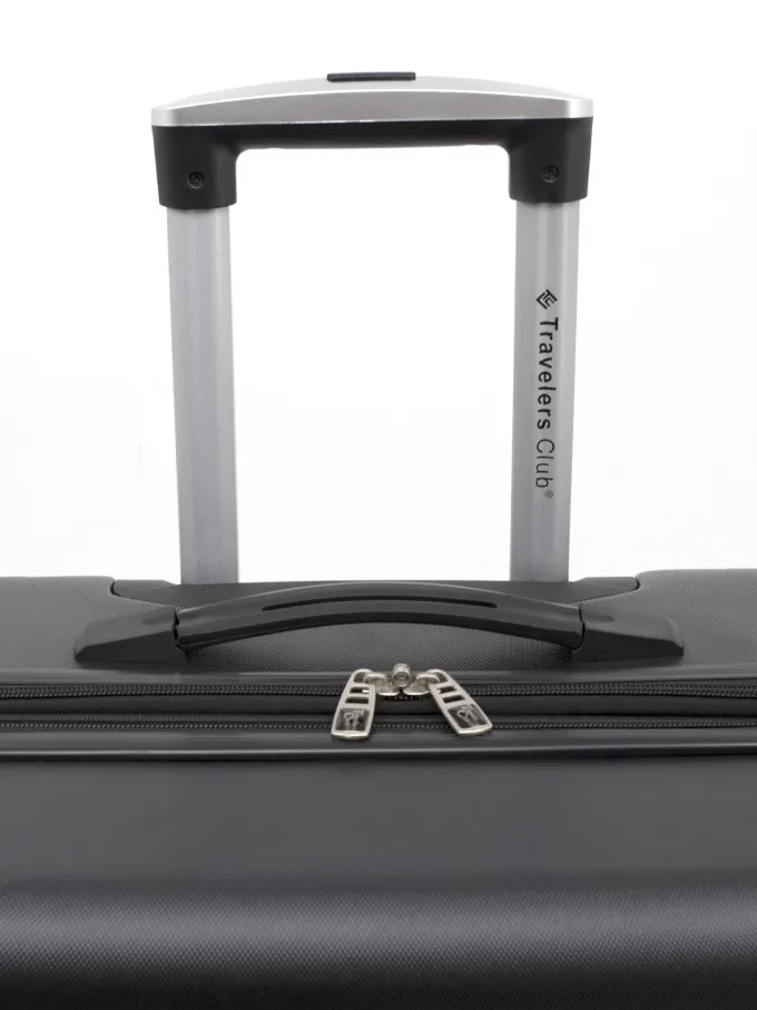 Silk & Salt 2 pc. Expandable Hard-Side Spinner LuggaSet - Black^ Luggage Sets