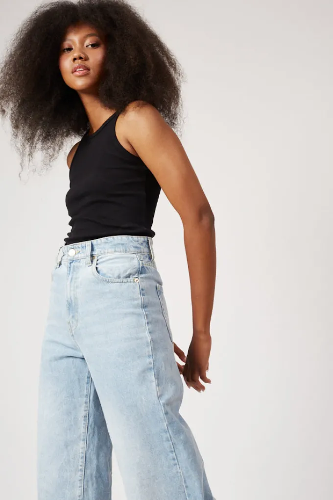 Silk & Salt dreamy top - black^ Tops