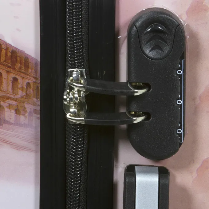 Silk & Salt World Traveler Paris Collection Hardside 3-Piece Spinner LuggaSet^ Checked Luggage