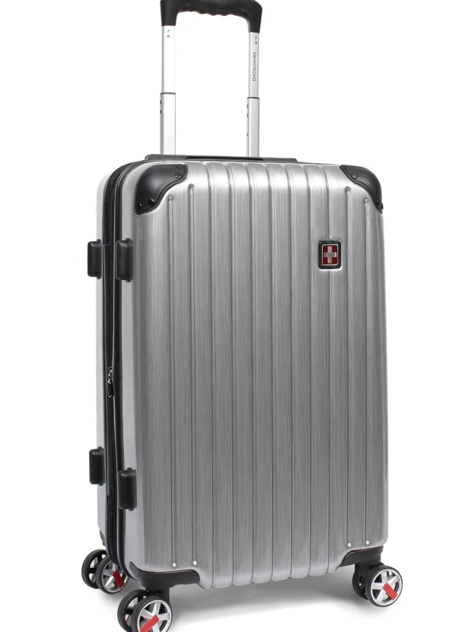 Silk & Salt SwissTech Exhibition 22 Polycarbonate Hard Side Check Lugga( Exclusive)^ Checked Luggage