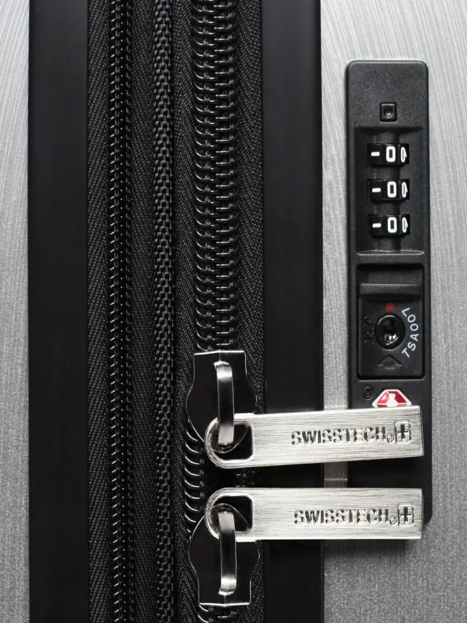 Silk & Salt SwissTech Exhibition 22 Polycarbonate Hard Side Check Lugga( Exclusive)^ Checked Luggage