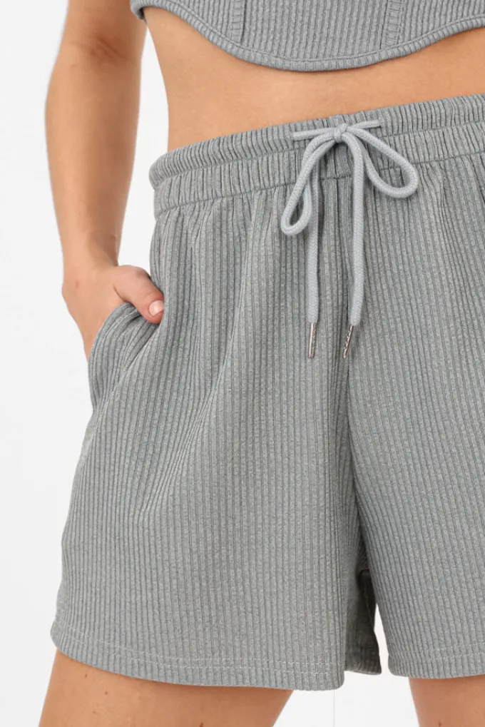 Silk & Salt a short - grey^ Sets