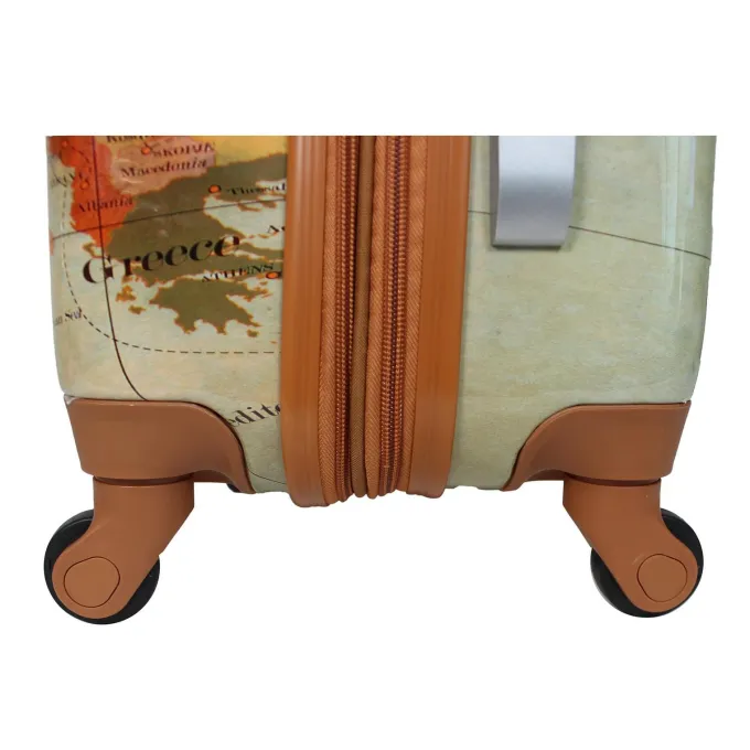 Silk & Salt World Traveler Europe Hardside 2-Piece Carry-On Spinner LuggaSet with TSA Lock^ Hard Side Luggage