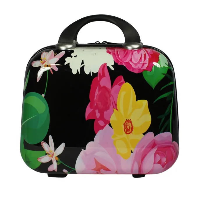 Silk & Salt World Traveler Seasons 2-Piece Hardside Carry-On Spinner LuggaSet u2013 Peonies^ Hard Side Luggage