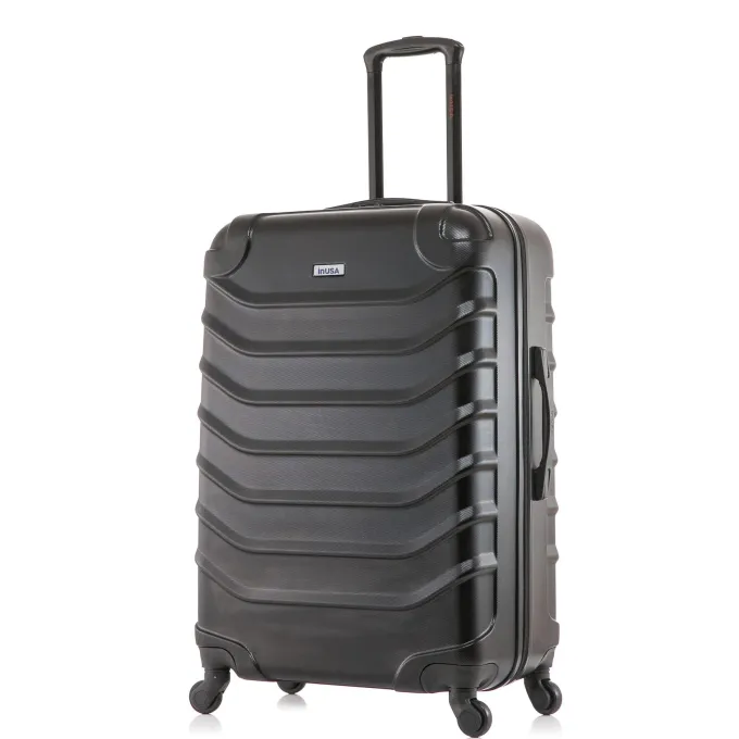 Silk & Salt InUSA Endurance Lightweight Hardside Spinner 28 inch Black^ Checked Luggage