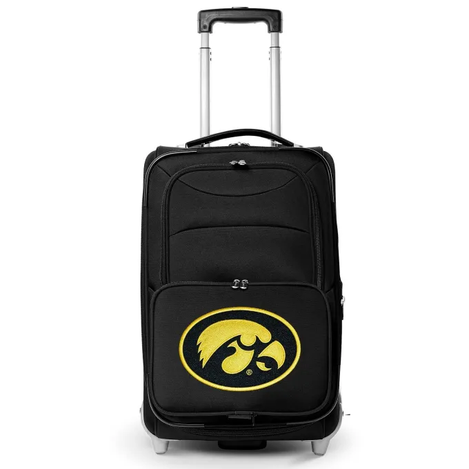 Silk & Salt Iowa Hawkeyes 21 Rolling Carry-On Suitcase^ Carry On Luggage