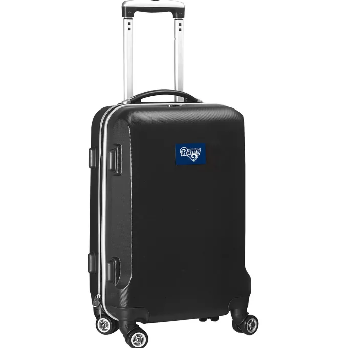 Silk & Salt Denco NFL Los Angeles Rams LuggaCarry-On 21In Hardcase Spinner^ Carry On Luggage