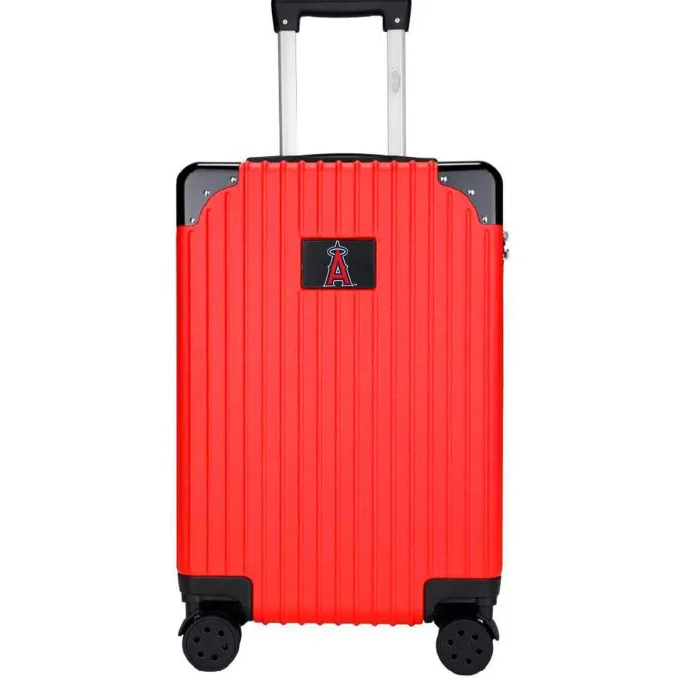 Silk & Salt MOJO Red Los Angeles Angels Premium 21'' Carry-On Hardcase Luggage^ Carry On Luggage