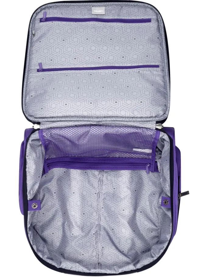 Silk & Salt Delsey Paris Sky Max 2-Wheel Under-Seater^ Carry On Luggage