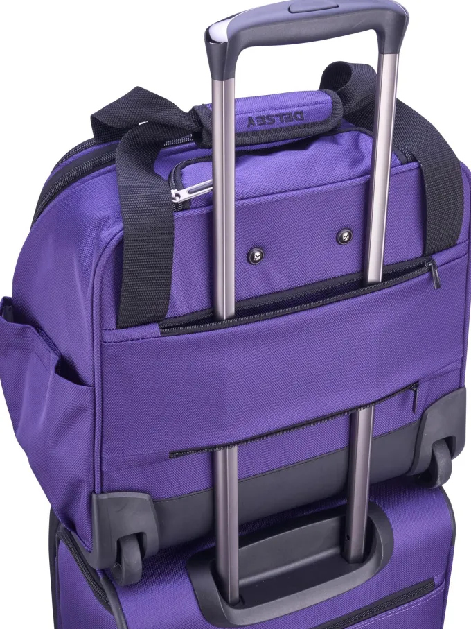 Silk & Salt Delsey Paris Sky Max 2-Wheel Under-Seater^ Carry On Luggage