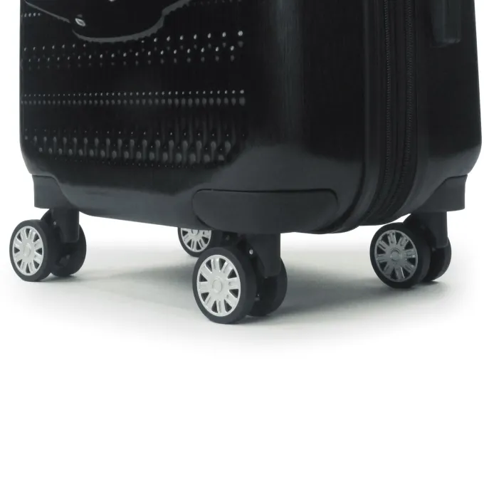 Silk & Salt FUL Star Wars Darth Vader Embossed 21in Spinner Suitcase Black^ Hard Side Luggage