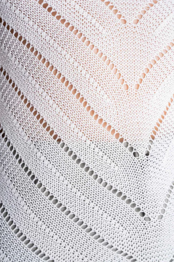 Silk & Salt mykonos crochet top^ Knitwear