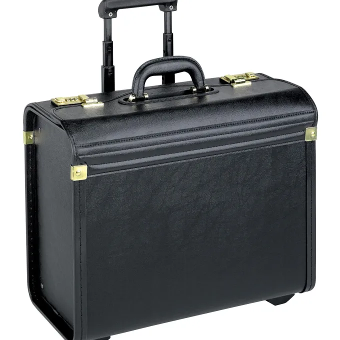 Silk & Salt Lorell LLR61613 Oversized Rolling Catalog Case 1 Black^ Checked Luggage