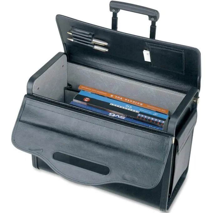 Silk & Salt Lorell LLR61613 Oversized Rolling Catalog Case 1 Black^ Checked Luggage