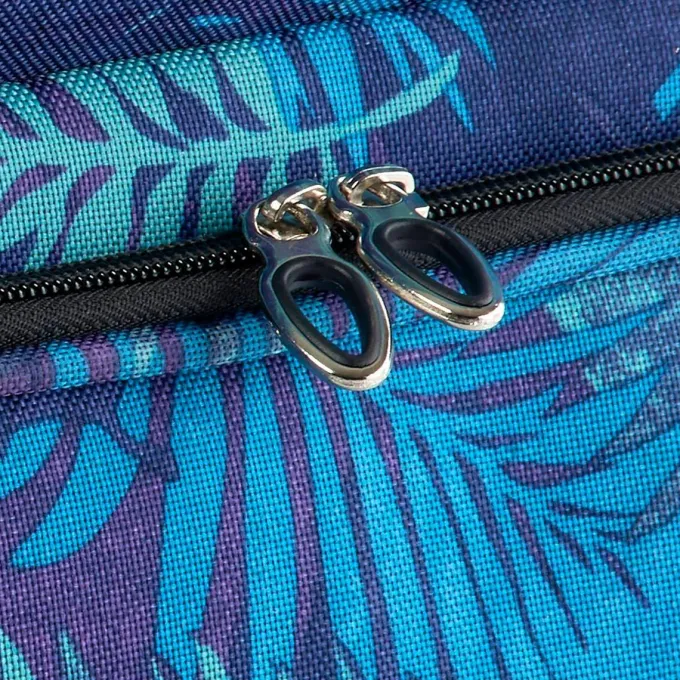 Silk & Salt Leisure Lugga29'' Lafayette Palm Frond Spinner LuggaLugga29 Inches Purple/blue^ Checked Luggage