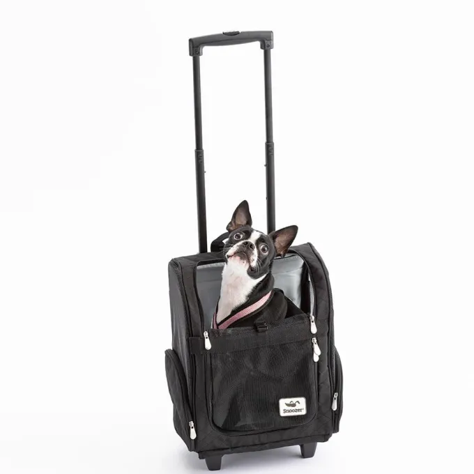 Silk & Salt Snoozer Roll Around Travel Dog Carrier Backpack 4-in-1^ Checked Luggage