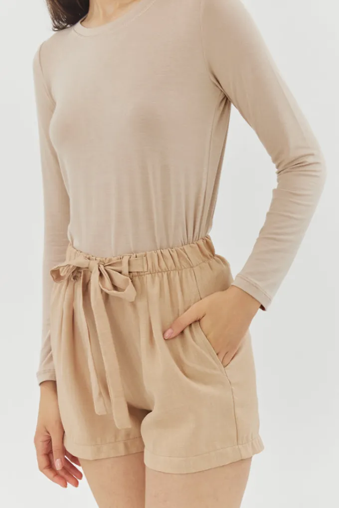 Silk & Salt california shorts - stone^ Pants