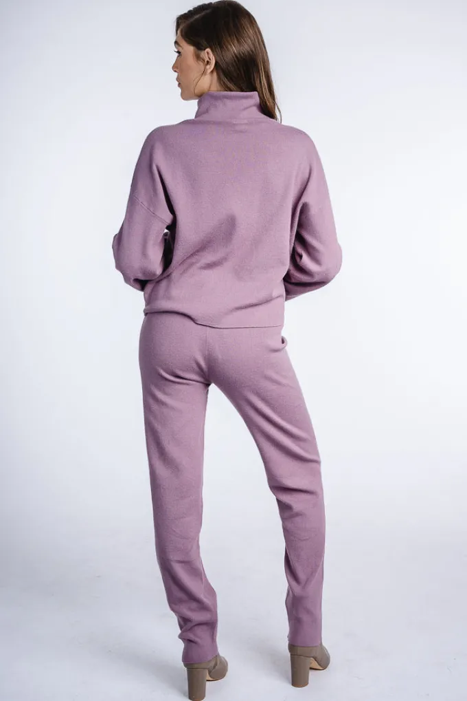 Silk & Salt luxe lounge set - purple^ Sets