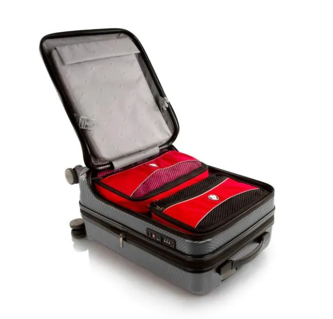 Silk & Salt Heys EZ Access 2.0 Charcoal 21 Carry on Hardside Spinner Luggage^ Checked Luggage