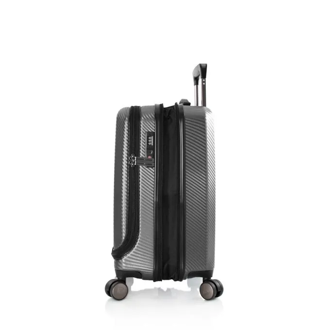 Silk & Salt Heys EZ Access 2.0 Charcoal 21 Carry on Hardside Spinner Luggage^ Checked Luggage
