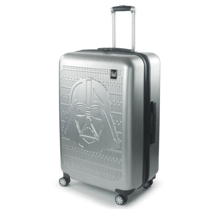 Silk & Salt FUL Star Wars Darth Vader Embossed 2 Piece LuggaSet^ Hard Side Luggage