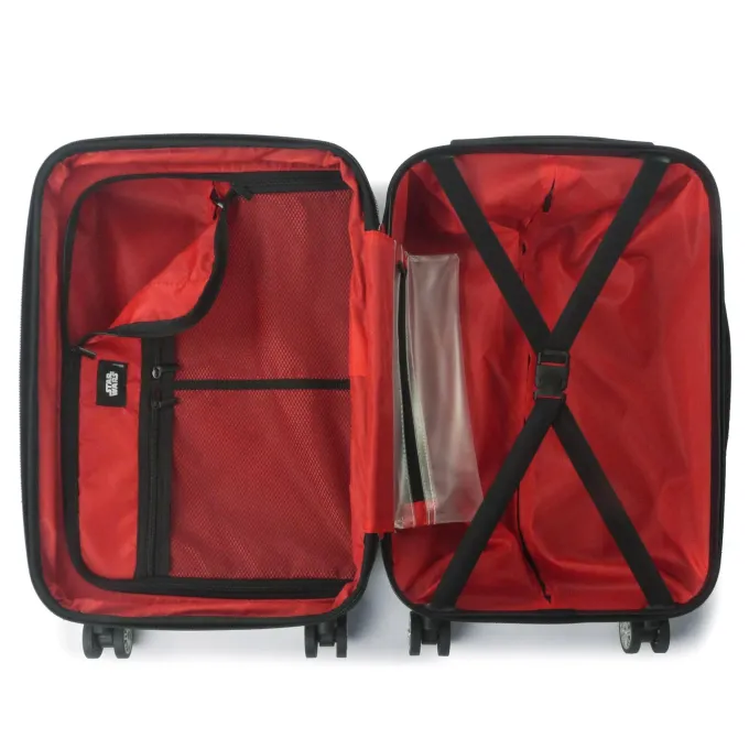 Silk & Salt FUL Star Wars Darth Vader Embossed 2 Piece LuggaSet^ Hard Side Luggage