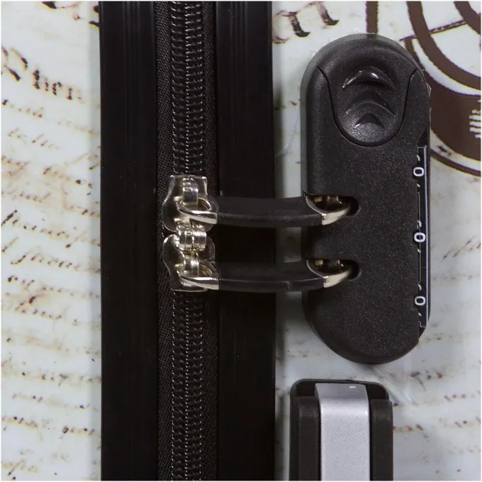 Silk & Salt World Traveler Destinations 3-Piece Hardside Spinner LuggaSet - Paris^ Checked Luggage