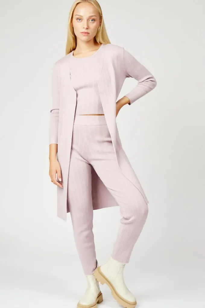 Silk & Salt staycation sweat set - lavender^ Sets