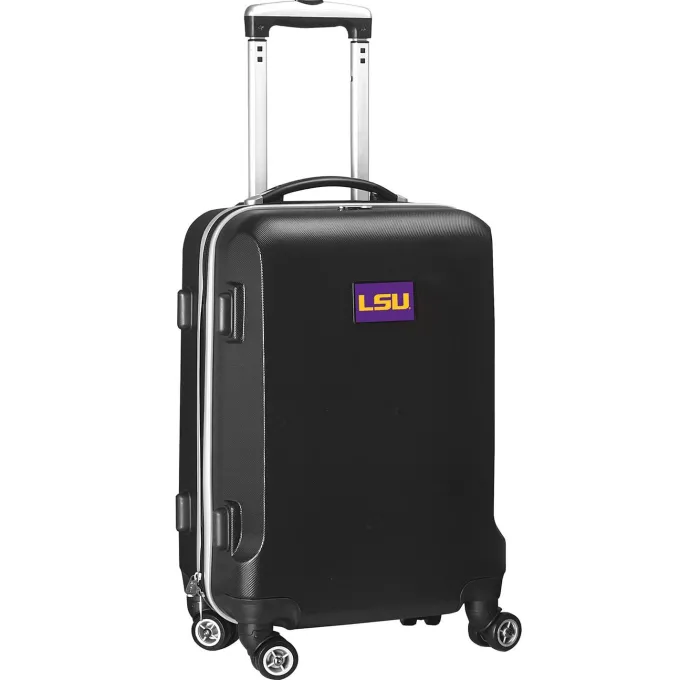Silk & Salt LSU Tigers 21 8-Wheel Hardcase Spinner Carry-On - Black^ Carry On Luggage