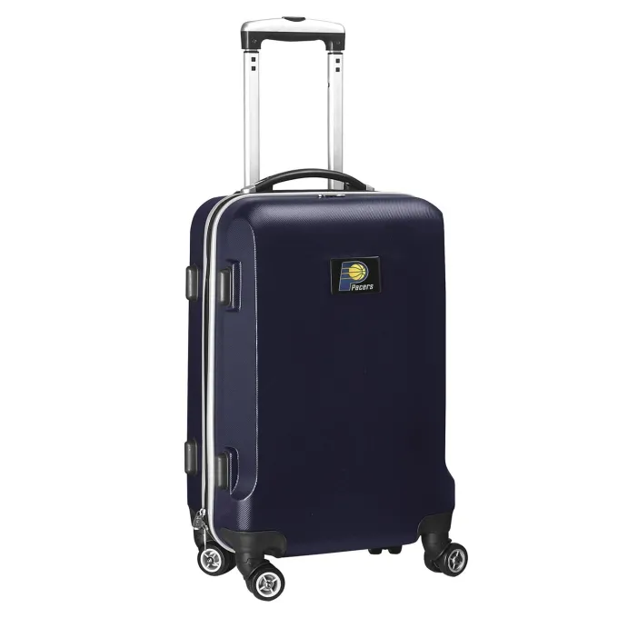 Silk & Salt Indiana Pacers 20 8-Wheel Hardcase Spinner Carry-On - Navy^ Carry On Luggage