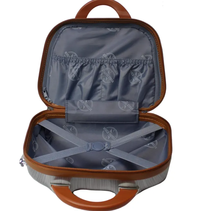 Silk & Salt World Traveler Classique Hardside Lightweight Spinner 2-Piece LuggaSet - Rose Gold^ Hard Side Luggage