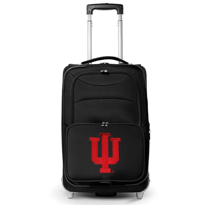 Silk & Salt Indiana Hoosiers 21 Rolling Carry-On Suitcase^ Carry On Luggage