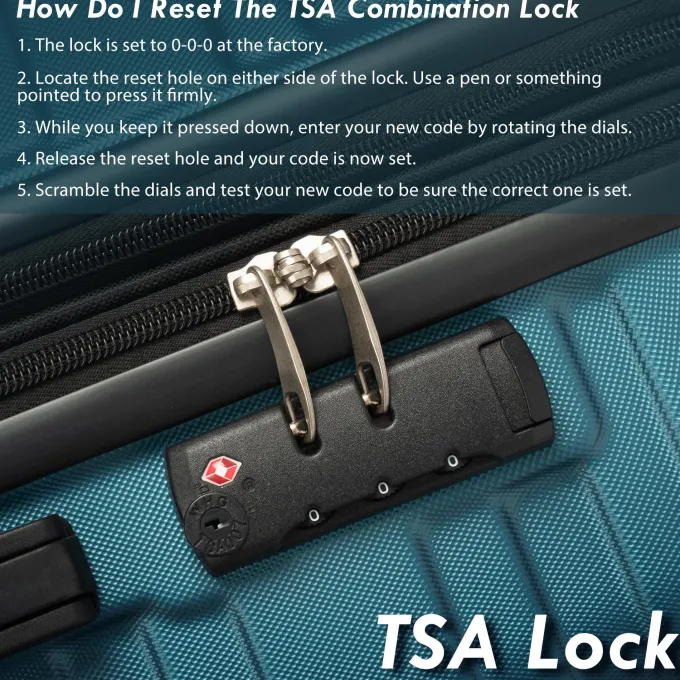 Silk & Salt uhomepro 3 In 1 Suitcases with Wheels Upgrade 20 24 28 Carry On Luggage Maneuverable LuggaSets Travel Suitcase Christmas Gifts for Business Trip Holiday Travel Cruise Black^ Luggage Sets