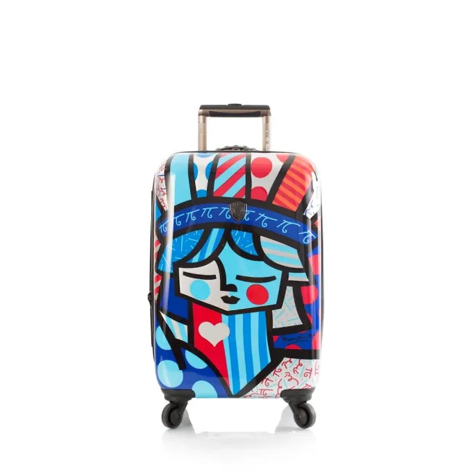 Silk & Salt Heys Britto 21 Carry on Hardisde Spinner Luggage^ Carry On Luggage
