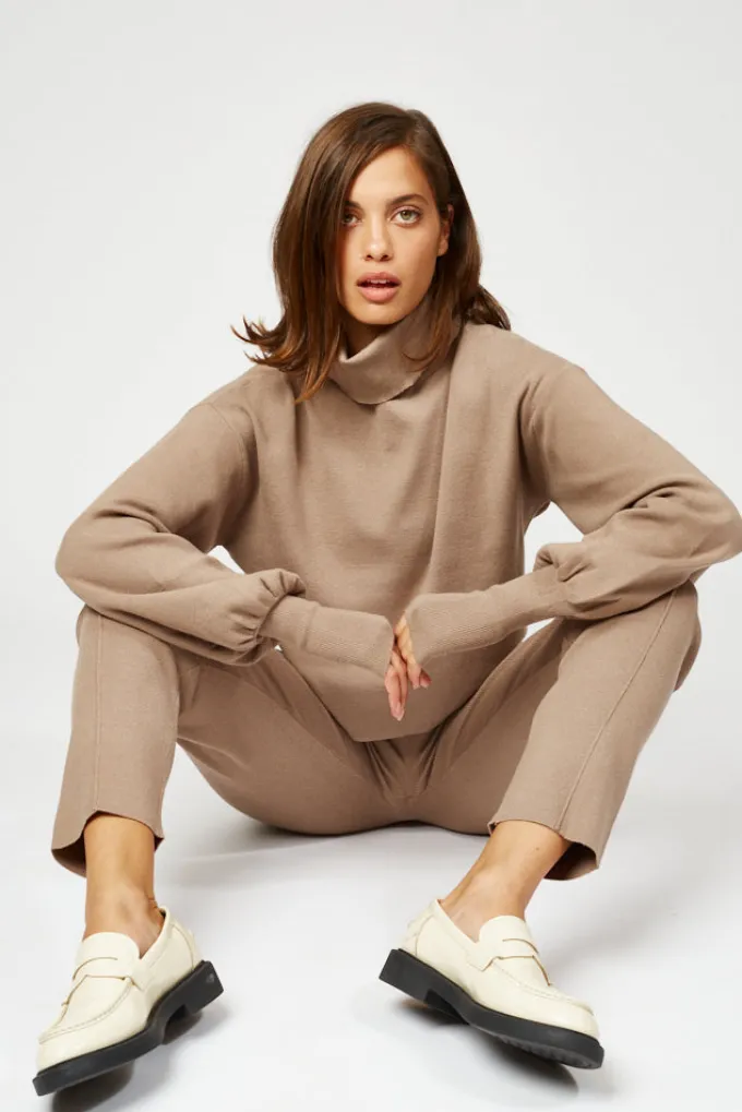 Silk & Salt luxe lounge set - taupe^ Sets