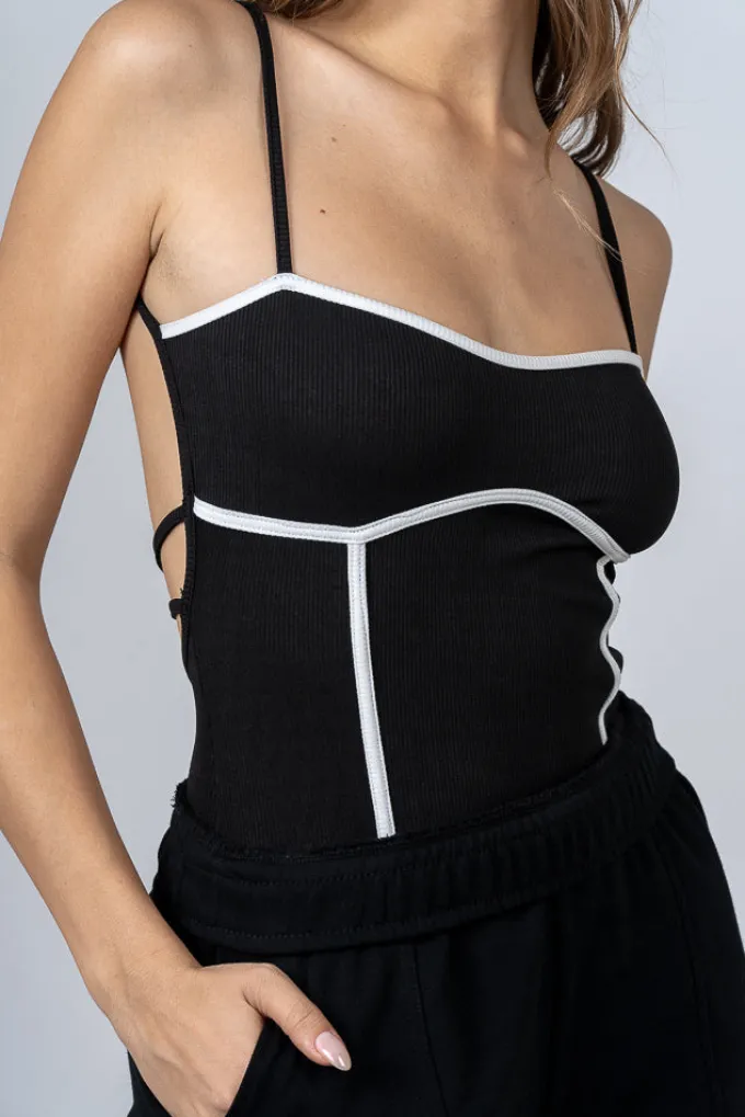 Silk & Salt limited edition orca - black^ Tops