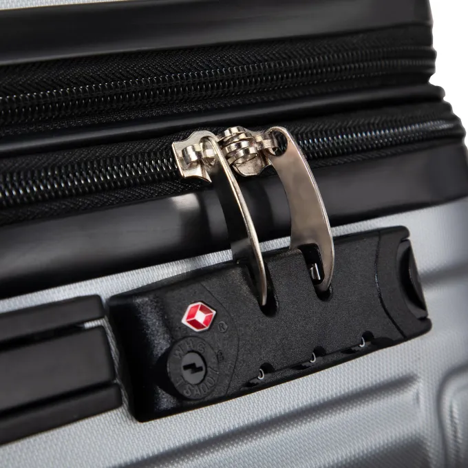 Silk & Salt Hommoo Expandable Hardside LuggaSet with TSA Lock 3-Piece Set (20 /24 /28)^ Checked Luggage