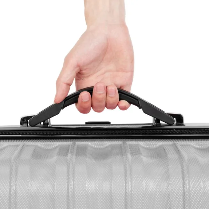 Silk & Salt Zimtown 20/24/28 3 Pcs LuggaHardside Set ABS Trolley^ Luggage Sets