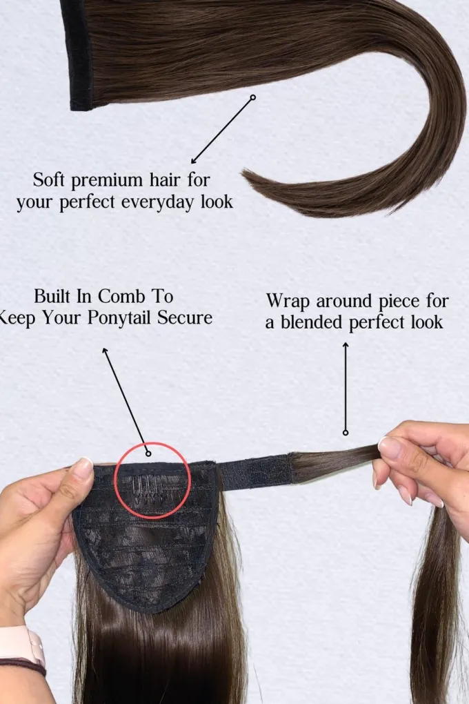 Silk & Salt ari ponytail^ Hair Accessories