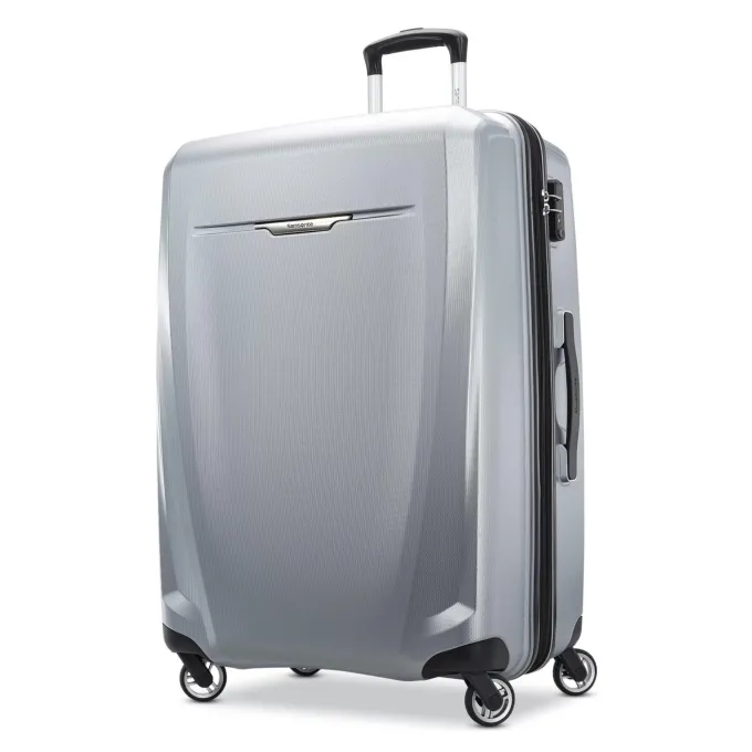 Silk & Salt Samsonite LuggaSilver Spinner 78/28^ Checked Luggage
