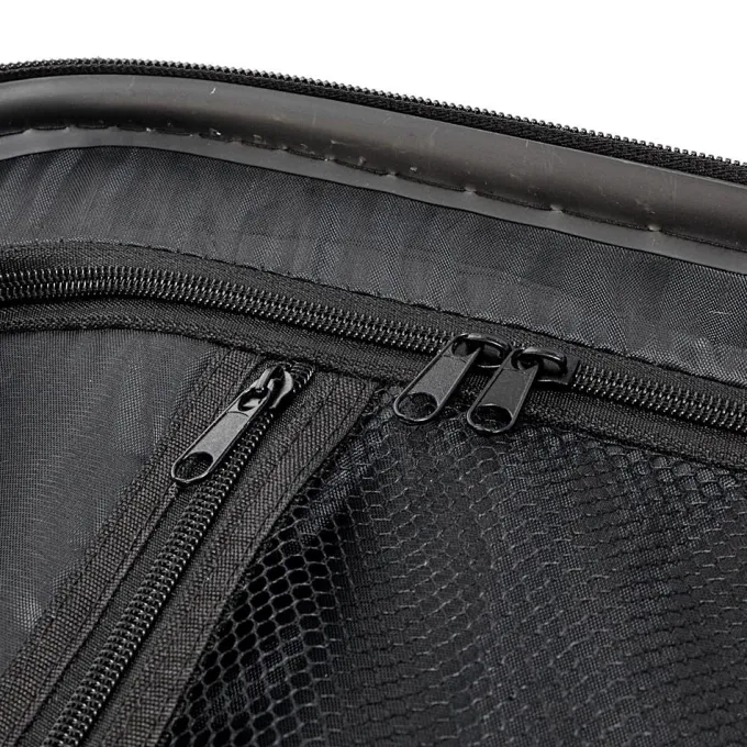 Silk & Salt 3 Piece LuggaSet Metal Frame Plastic Travel Trolley Suitcase Set 20u201d 24u201d 28u201d LuggaSuitcase Portable Spinner Wheels Lightweight LuggaSet Black^ Hard Side Luggage