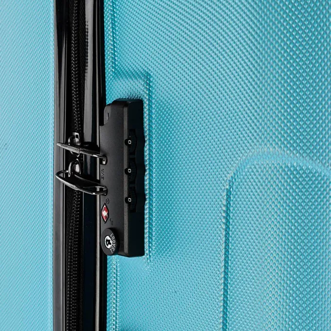 Silk & Salt UBesGoo 3 PCS Trolley Hard Shell Suitcase LuggaSet With TSA Lock^ Hard Side Luggage