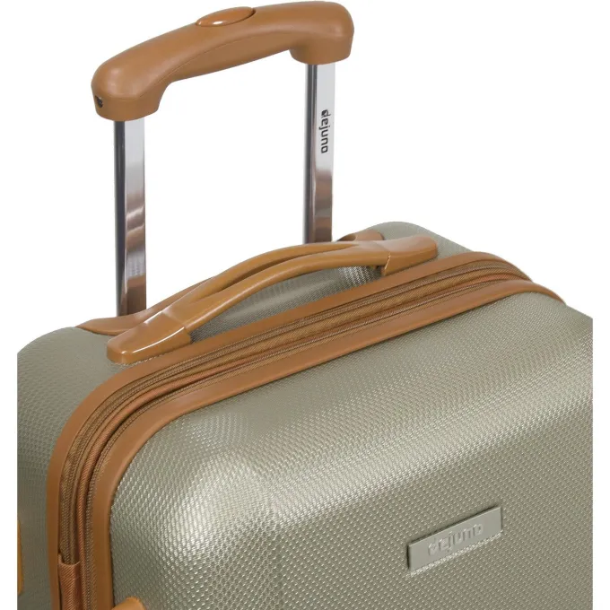 Silk & Salt Dejuno Legion Hardside 3-Piece Spinner TSA Combination Lock LuggaSet - Beige^ Checked Luggage